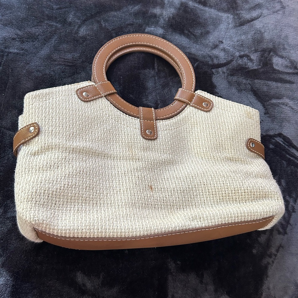 Bass purse raphia style